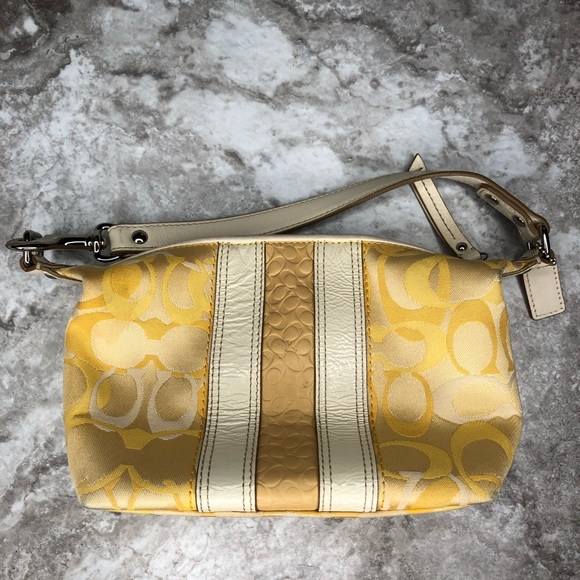 Coach Bags Coach Mini Yellow Bag Poshmark